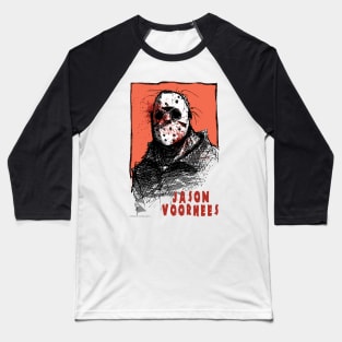 Jason Voorhees Baseball T-Shirt